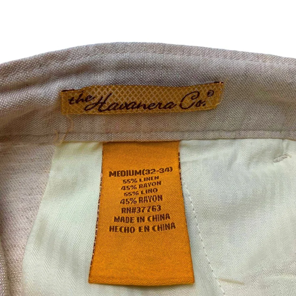 Havanera Co Linen Blend‎ Drawstring Lounge Pant
